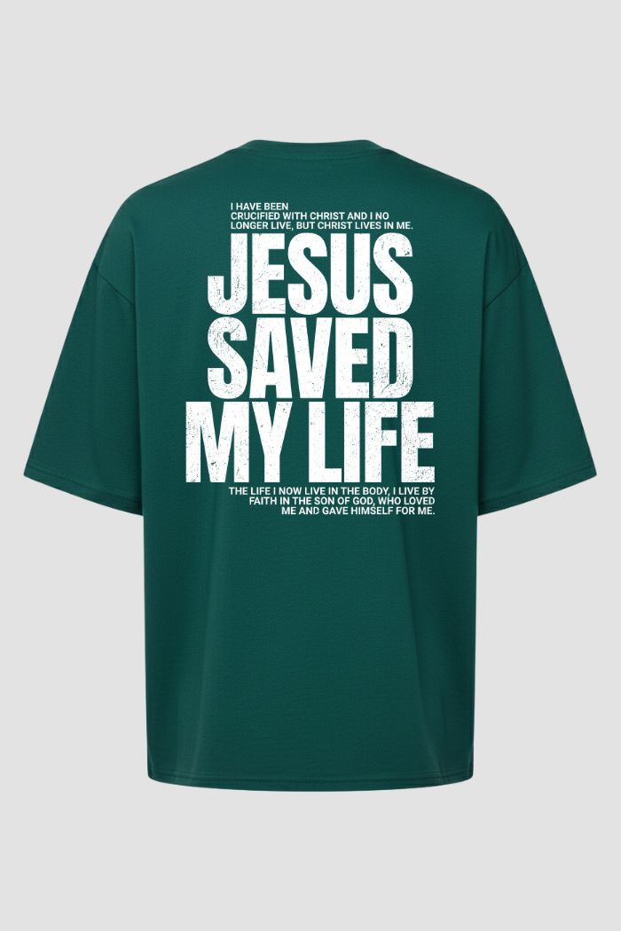 Oversized GOD HEAVY™ - Jesus Saved My Life
