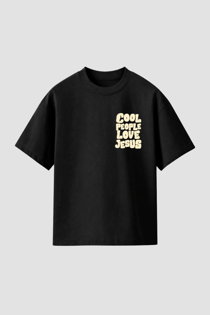 Camiseta Regular Fit GOD HEAVY™ - Cool People Love Jesus
