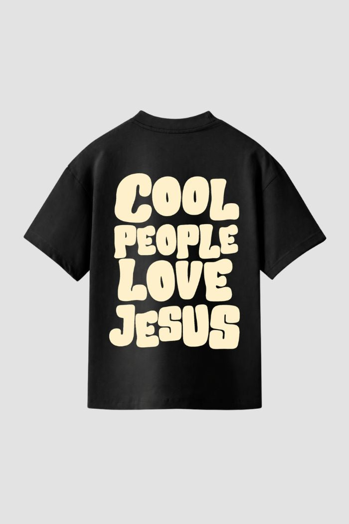 Camiseta Regular Fit GOD HEAVY™ - Cool People Love Jesus