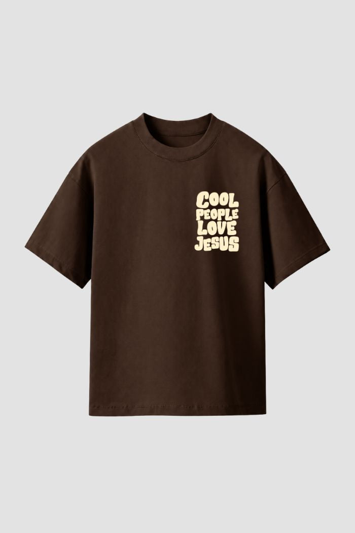 Camiseta Regular Fit GOD HEAVY™ - Cool People Love Jesus