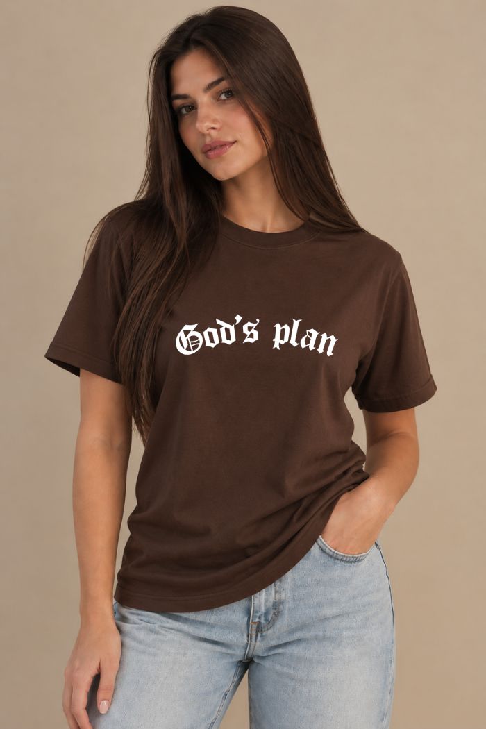 Camiseta Regular Fit GOD HEAVY™ - God’s Plan