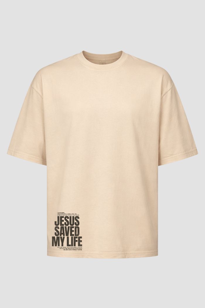 Oversized GOD HEAVY™ - Jesus Saved My Life