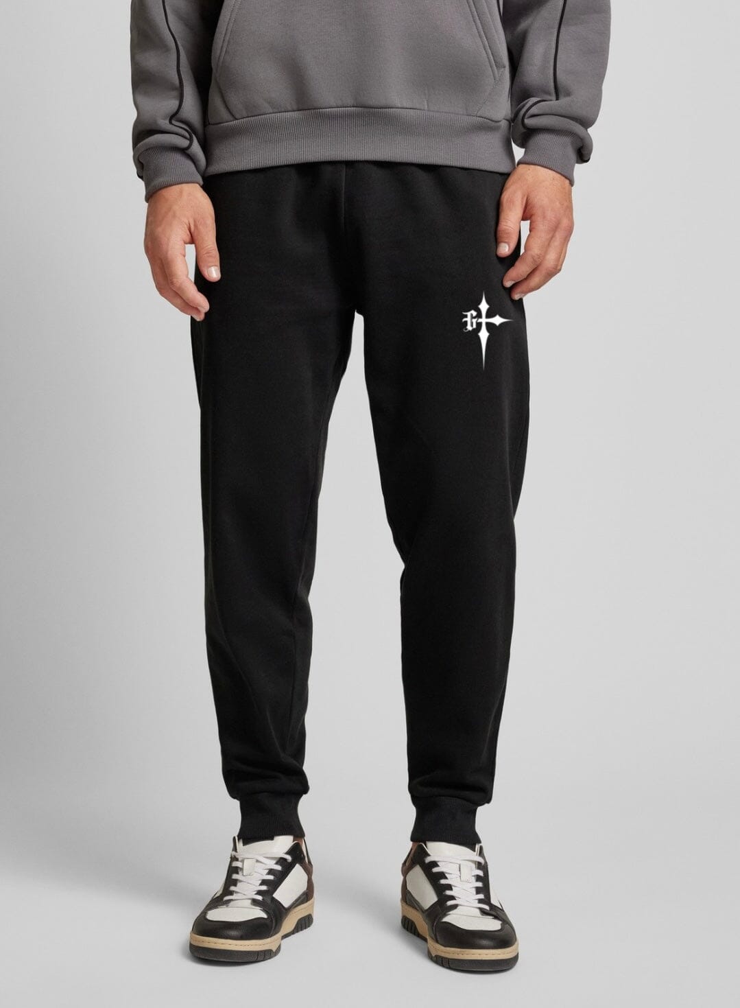 Calça Moletom GodTier - Cruz Masculino God Tier P Preto