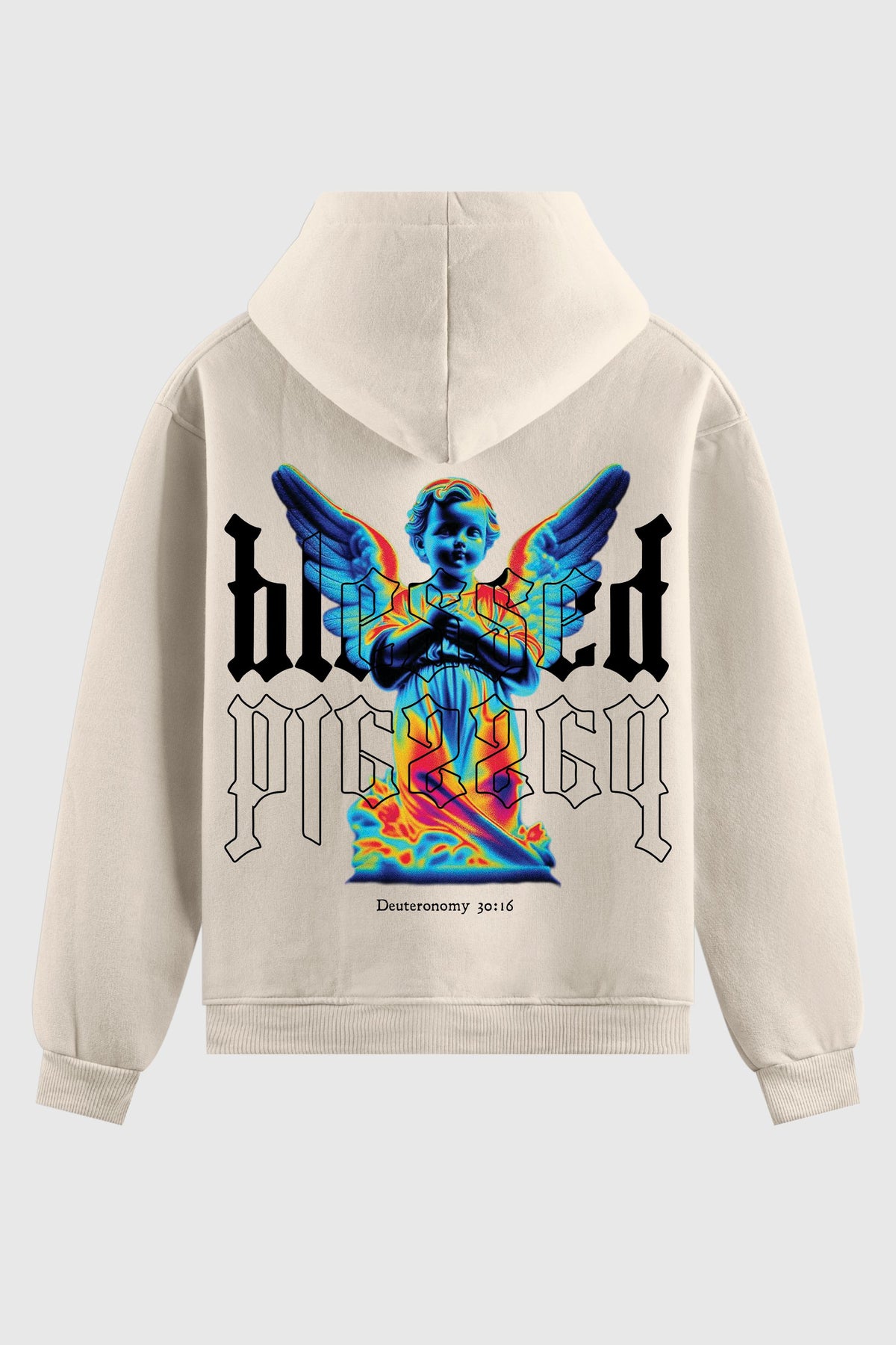 Moletom - Blessed God Tier P Branca