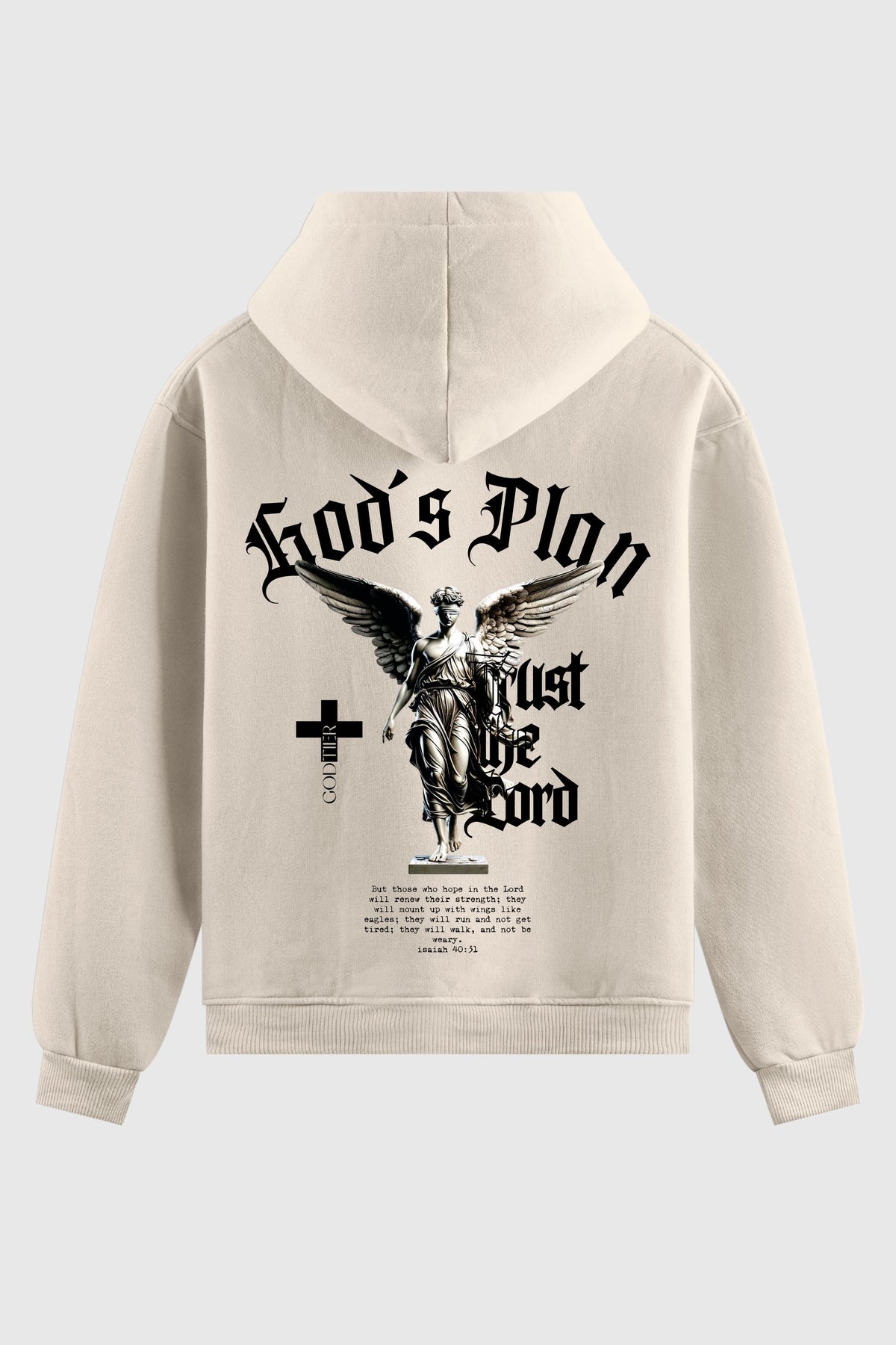 Moletom - God's Plan God Tier P Branco