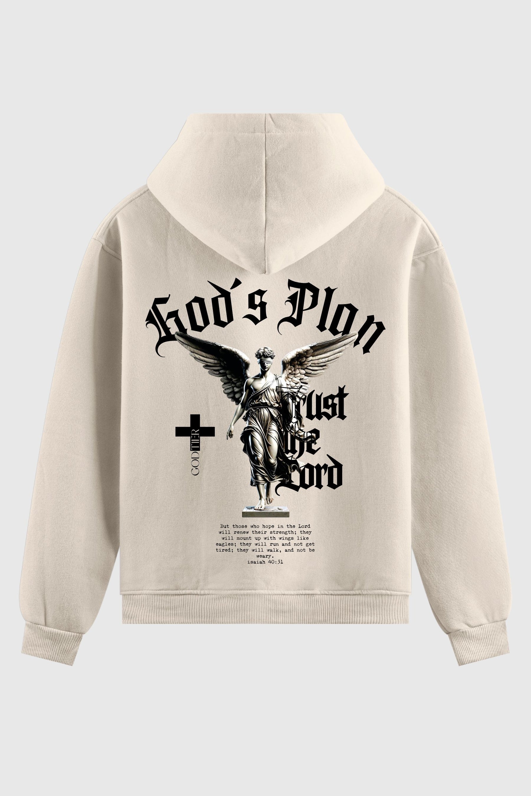 Moletom - God's Plan God Tier P Branco