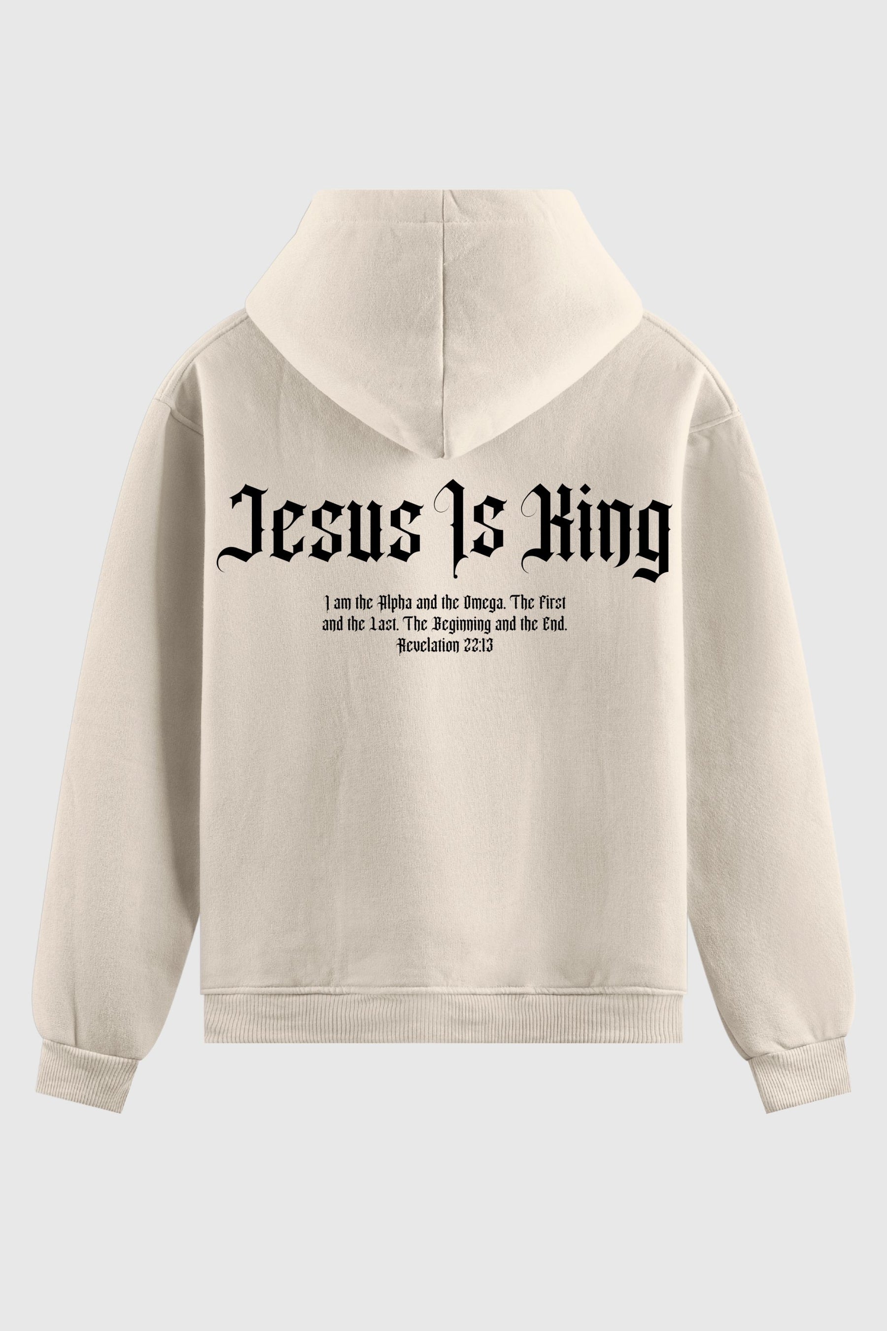 Moletom - Jesus Is King God Tier P Branco