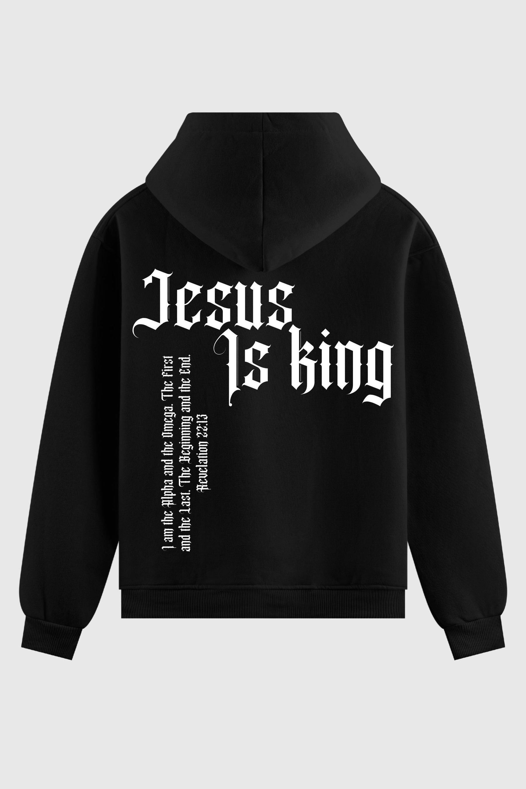 Moletom - Jesus is King God Tier P Preto