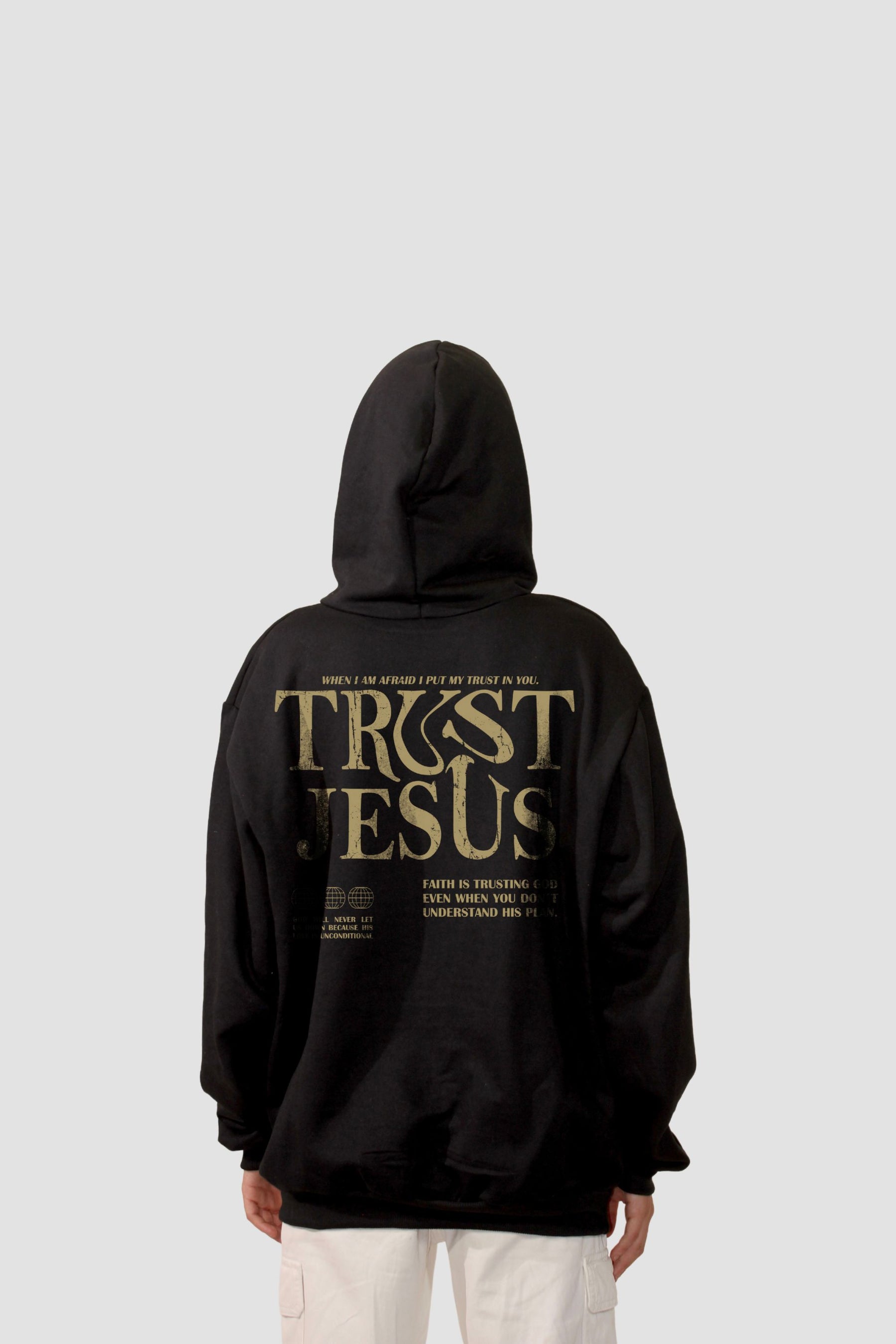 Moletom - Trust Jesus God Tier