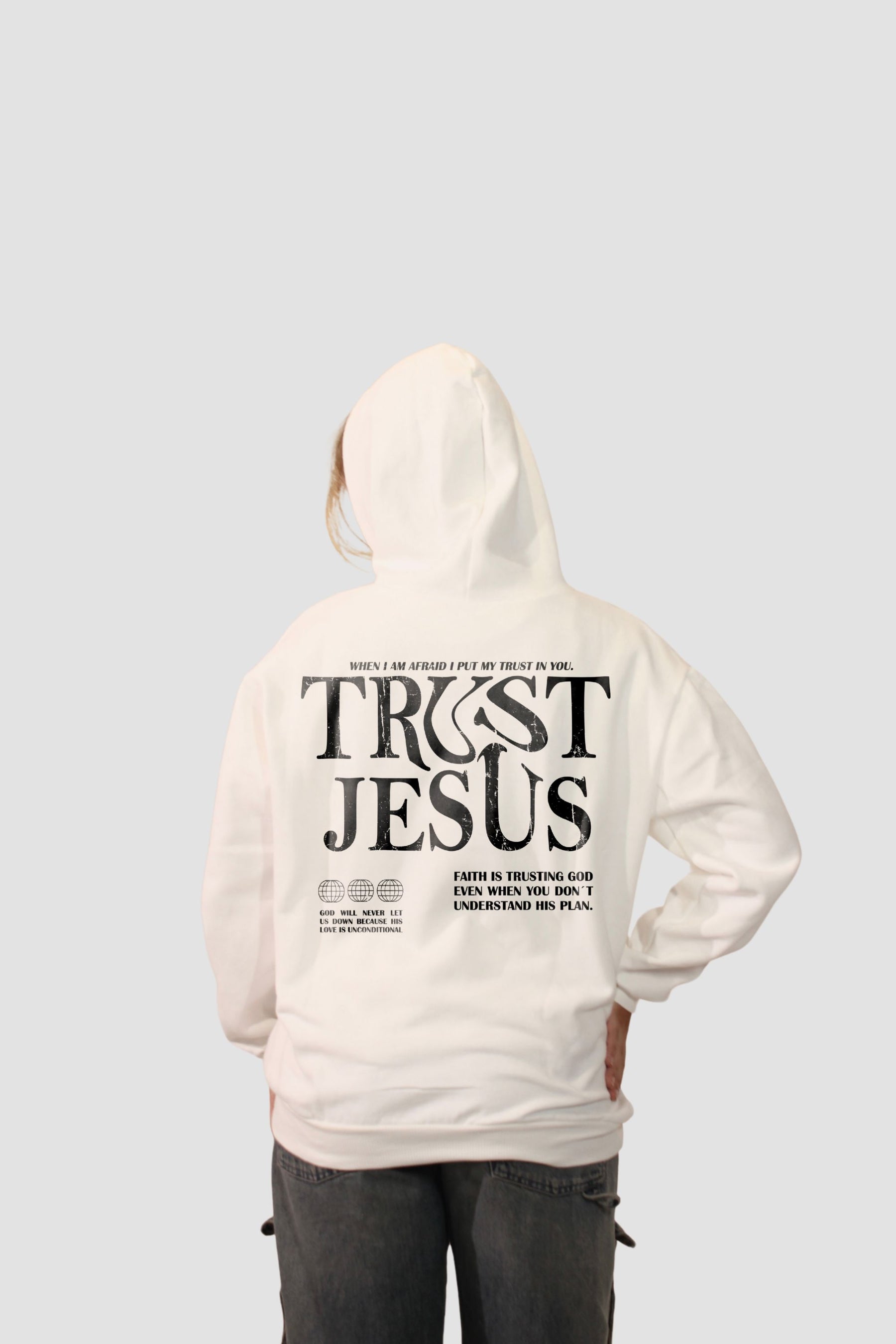 Moletom - Trust Jesus God Tier