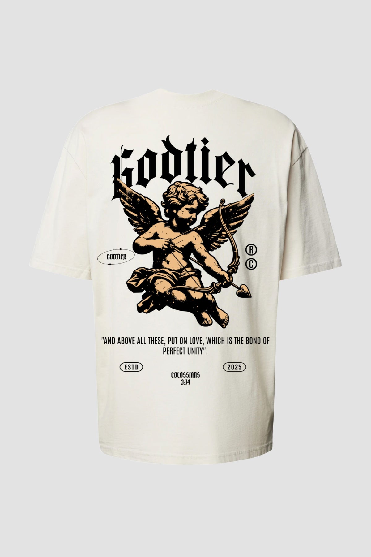 Oversized Cupido GodTier P Off-White Feminino