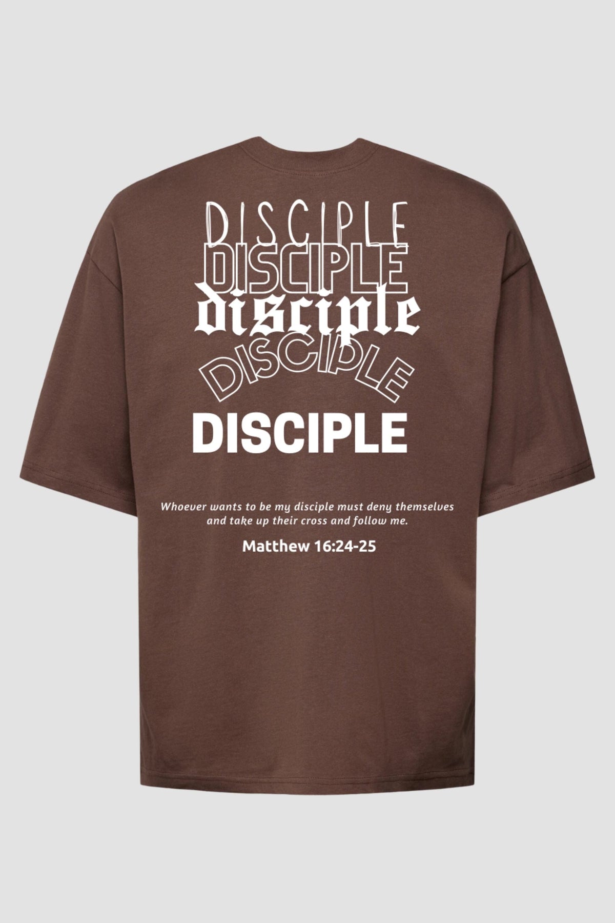 Oversized - Disciple God Tier P Chocolate Masculino