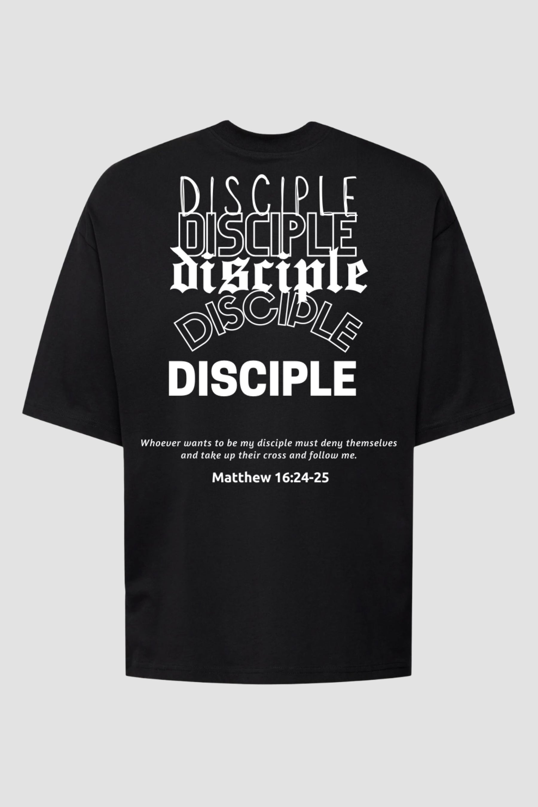 Oversized - Disciple God Tier P Preta Masculino