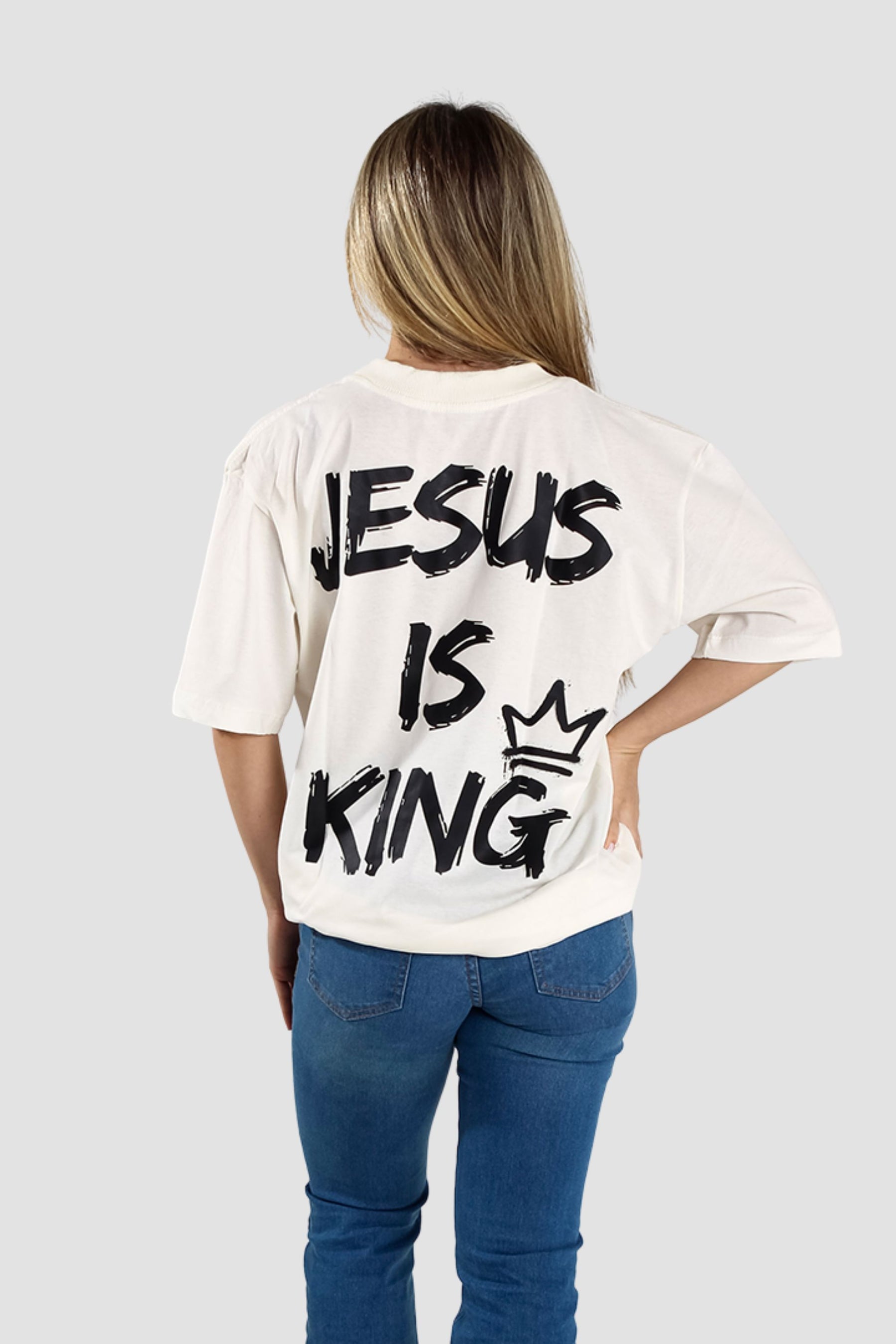 Oversized - Jesus Is King Coroa God Tier