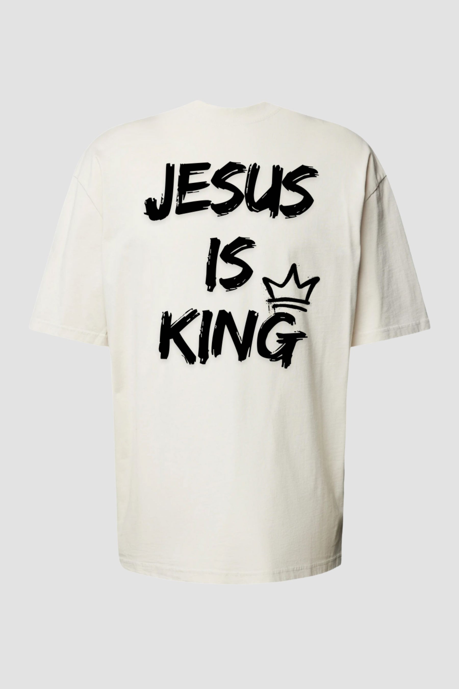 Oversized - Jesus Is King Coroa God Tier P Off-White Masculino