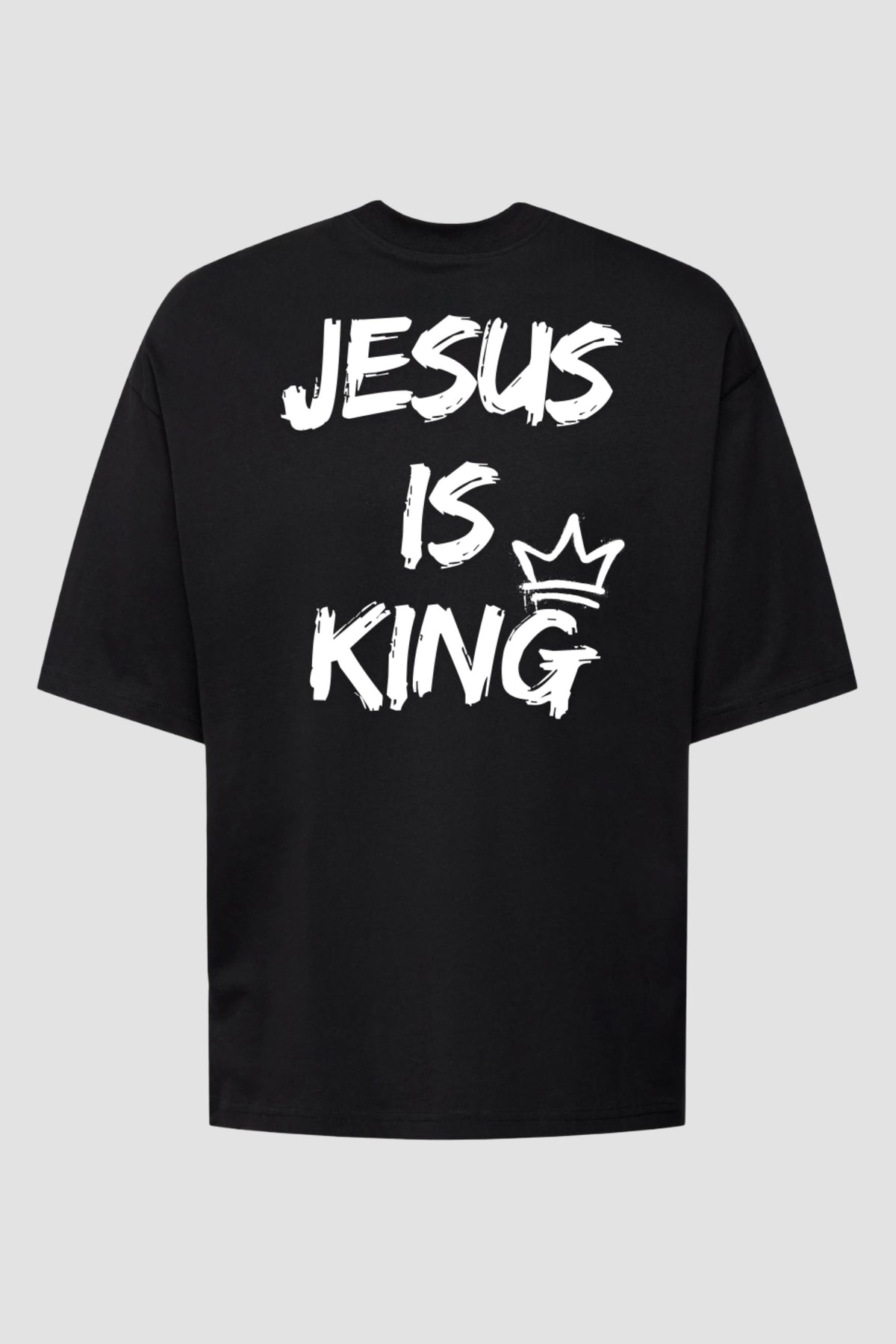 Oversized - Jesus Is King Coroa God Tier P Preta Masculino