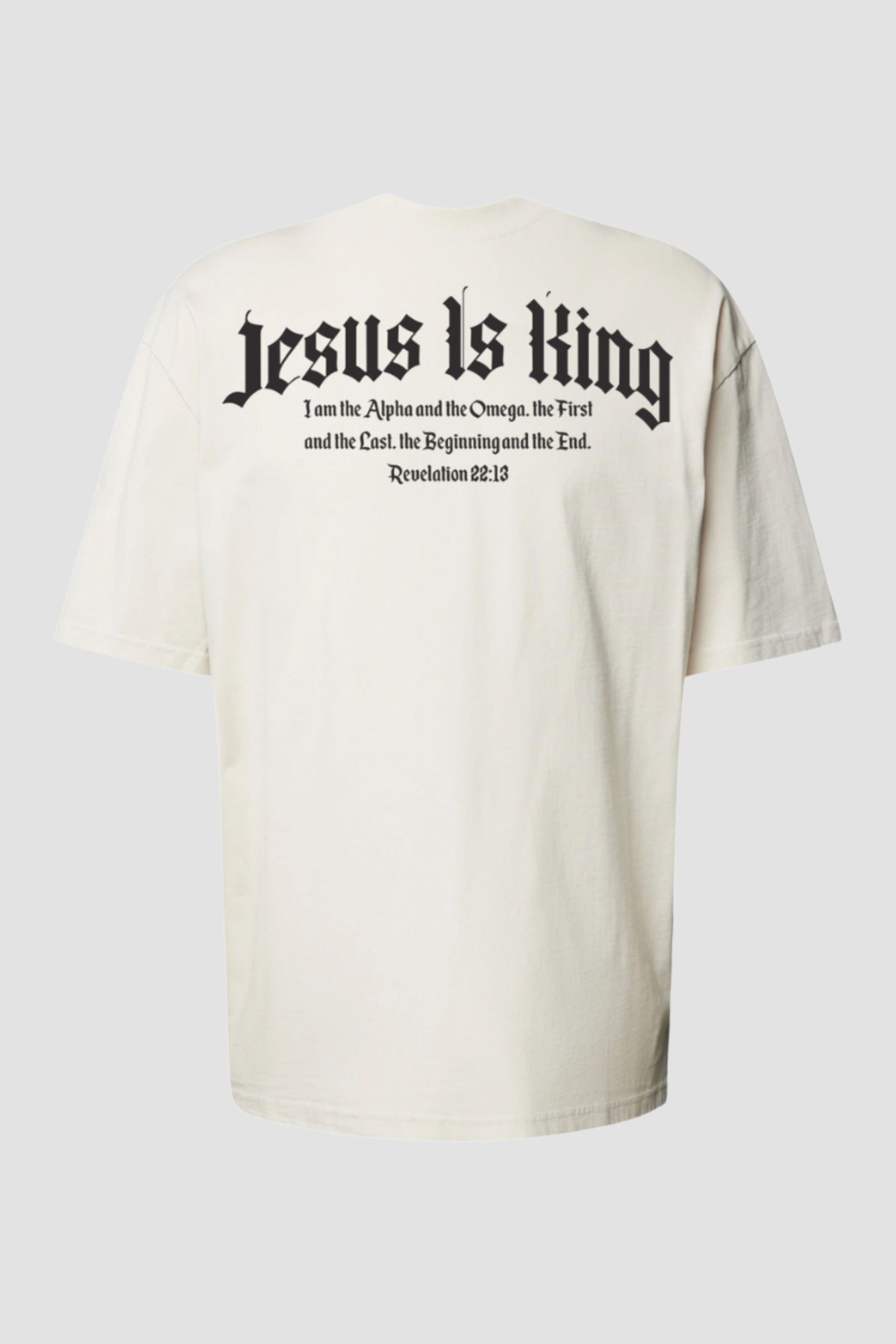 Oversized - Jesus Is King God Tier P Off-White