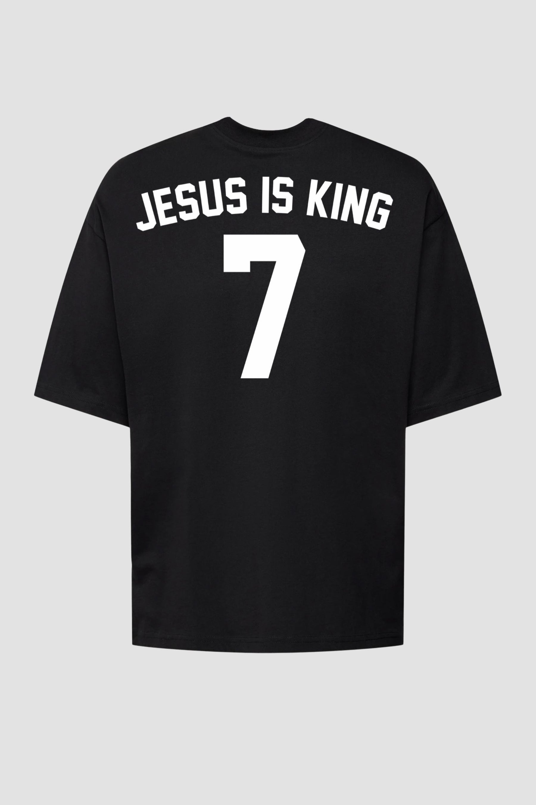 Oversized - Team Jesus God Tier P Preta Masculino