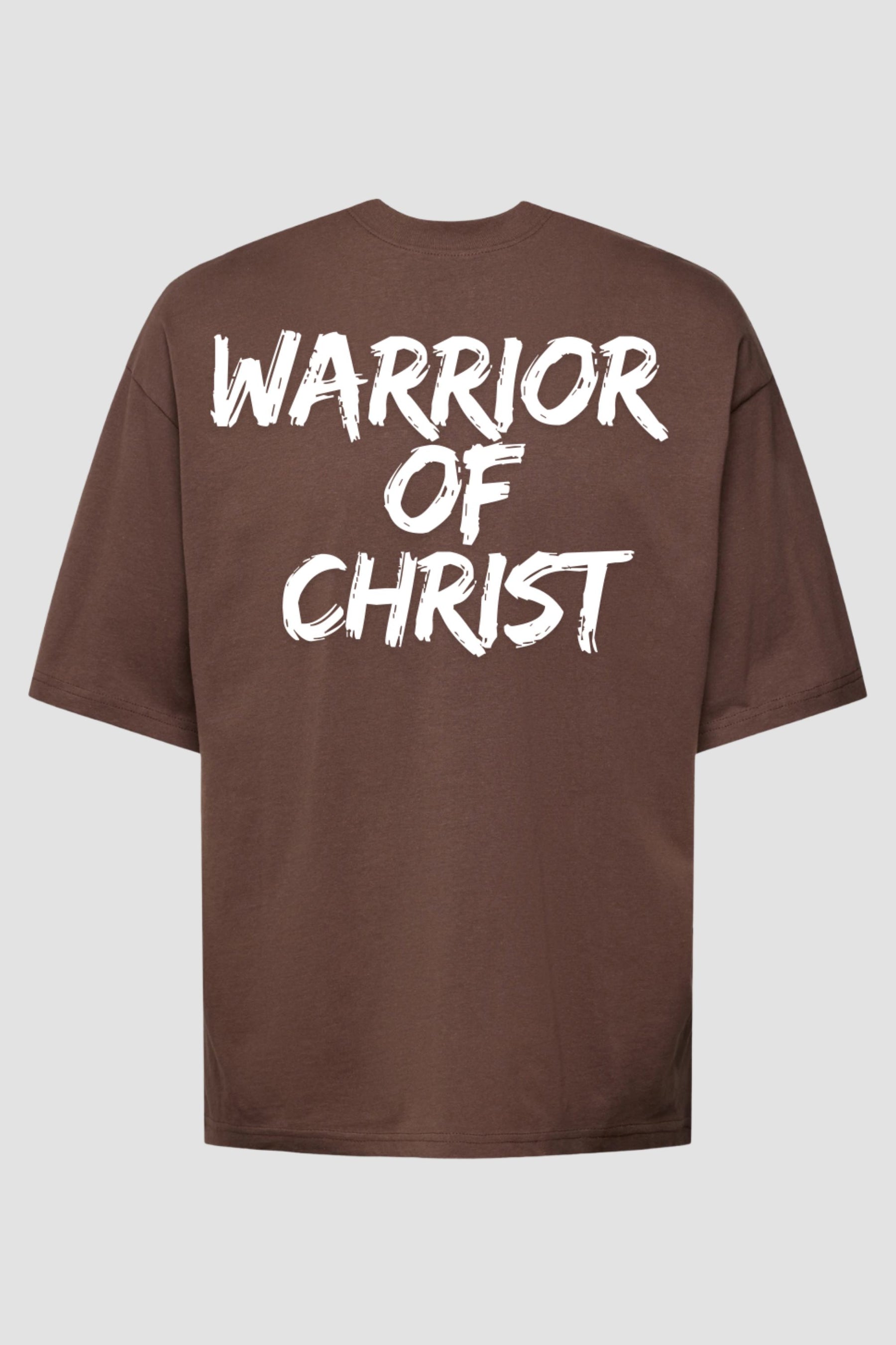 Oversized - Warrior Of Christ God Tier P Chocolate Masculino