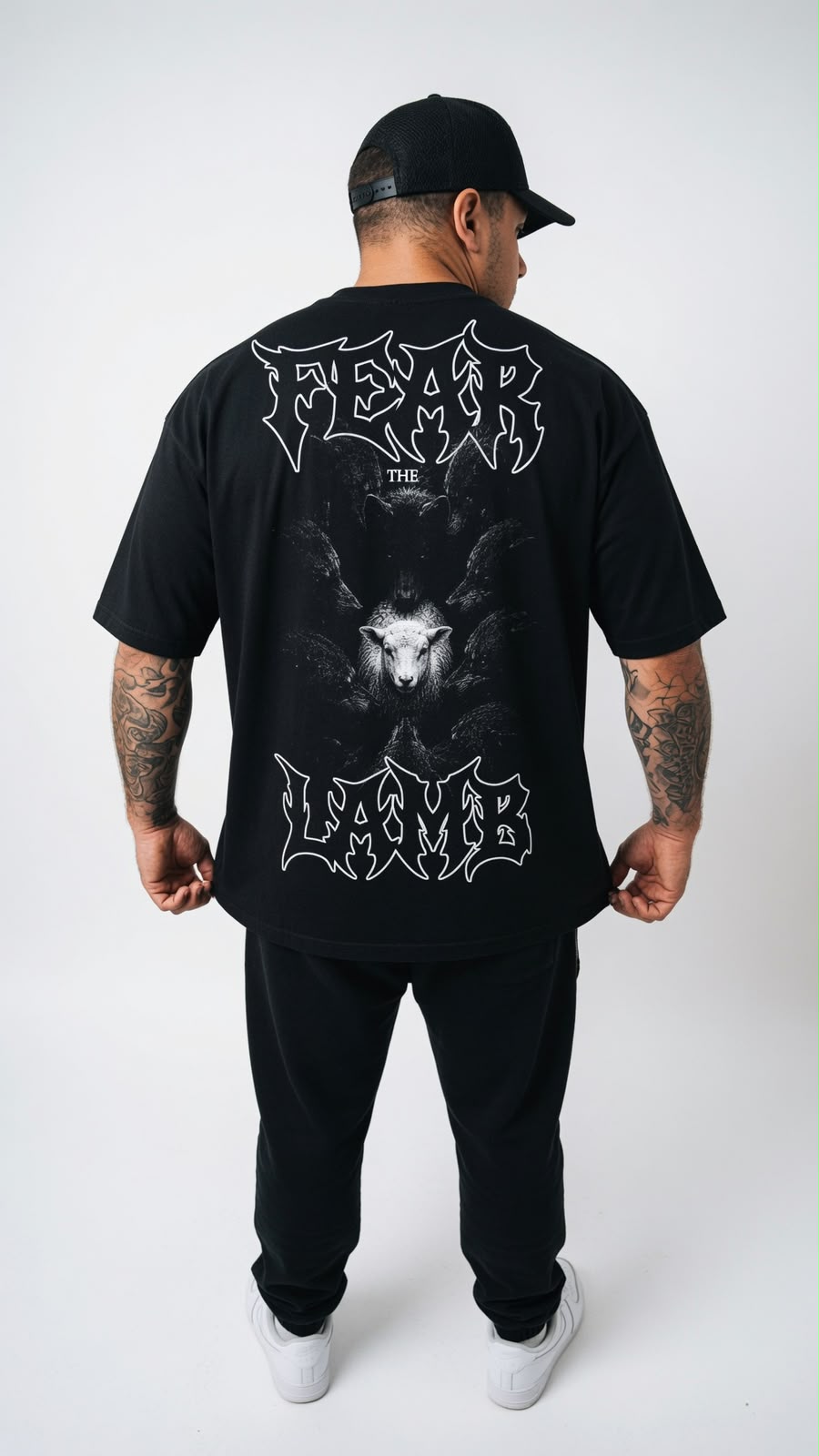 Oversized GOD HEAVY™ - Tema o Cordeiro