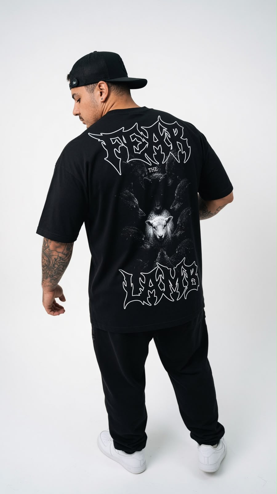 Oversized GOD HEAVY™ - Tema o Cordeiro