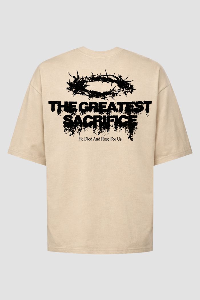 Oversized GOD HEAVY™ - The Greatest Sacrifice