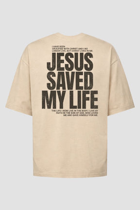 Oversized GOD HEAVY™ - Jesus Saved My Life