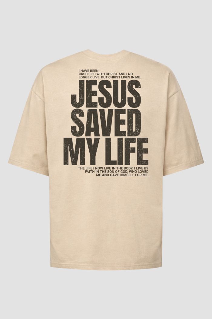 Oversized GOD HEAVY™ - Jesus Saved My Life