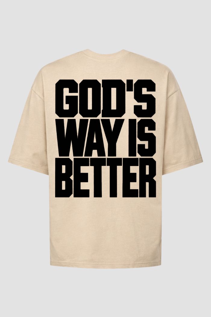 Oversized GOD HEAVY™ - God’s Way Is Better