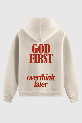 Moletom - God First Overthink Later