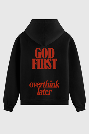 Moletom - God First Overthink Later