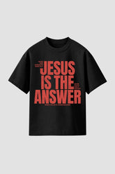Camiseta Regular Fit GOD HEAVY™ - Jesus Is The Answer