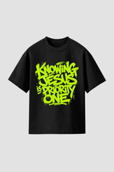 Camiseta Regular Fit GOD HEAVY™ - Knowing Jesus