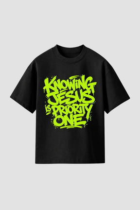 Camiseta Regular Fit GOD HEAVY™ - Knowing Jesus