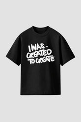 Camiseta Regular Fit GOD HEAVY™ - Created to Create