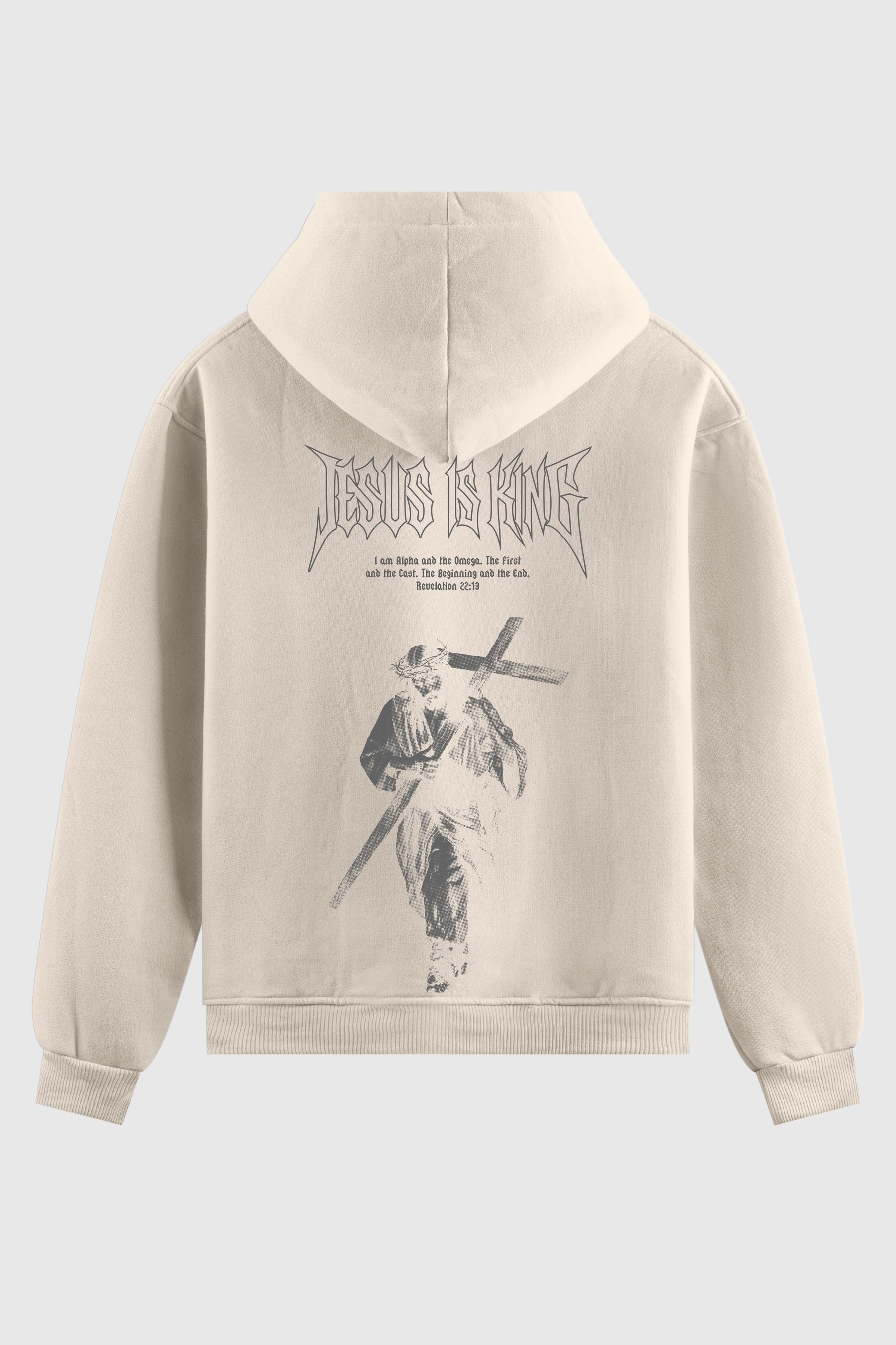 Moletom - Jesus Is King Cruz