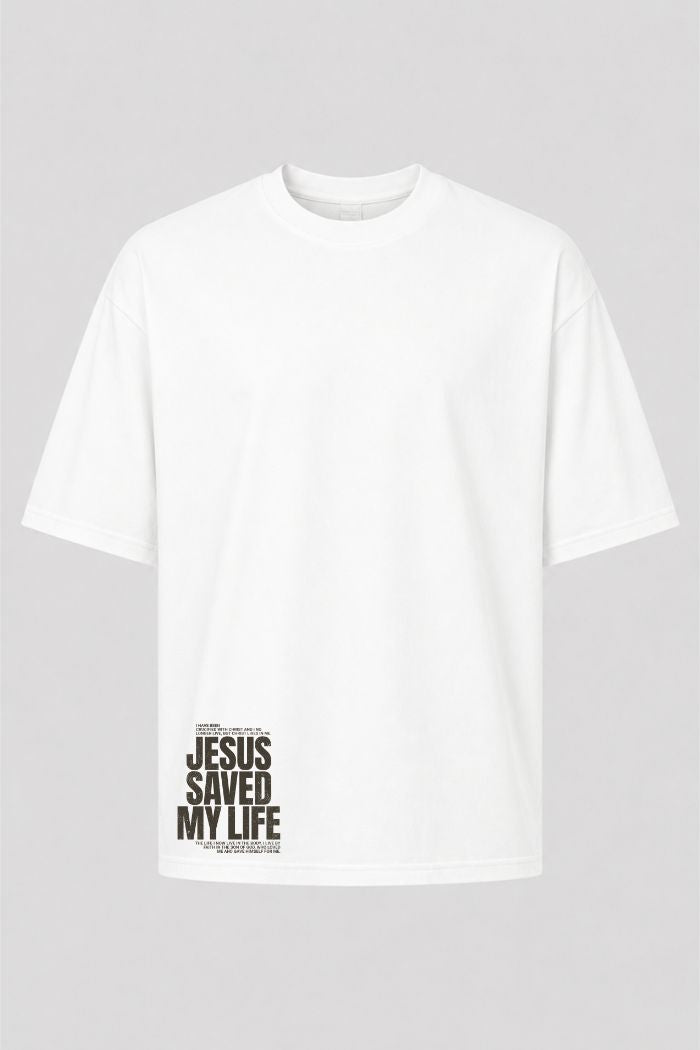 Oversized GOD HEAVY™ - Jesus Saved My Life