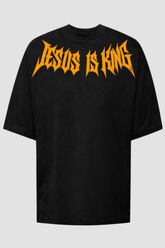 Camiseta oversized GODTIER estampa Jesus is King Arco — foto 3