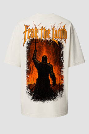 Camiseta oversized GODTIER estampa Guerreiro — foto 3