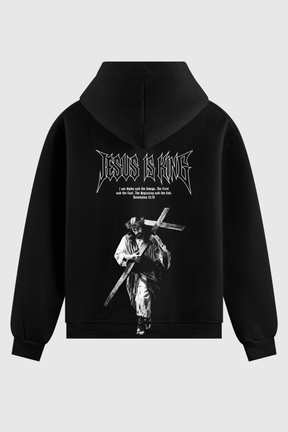 Moletom - Jesus Is King Cruz