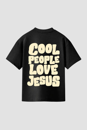 Camiseta Regular Fit GOD HEAVY™ - Cool People Love Jesus