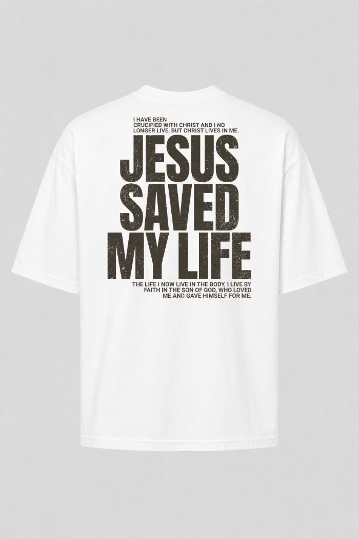 Oversized GOD HEAVY™ - Jesus Saved My Life