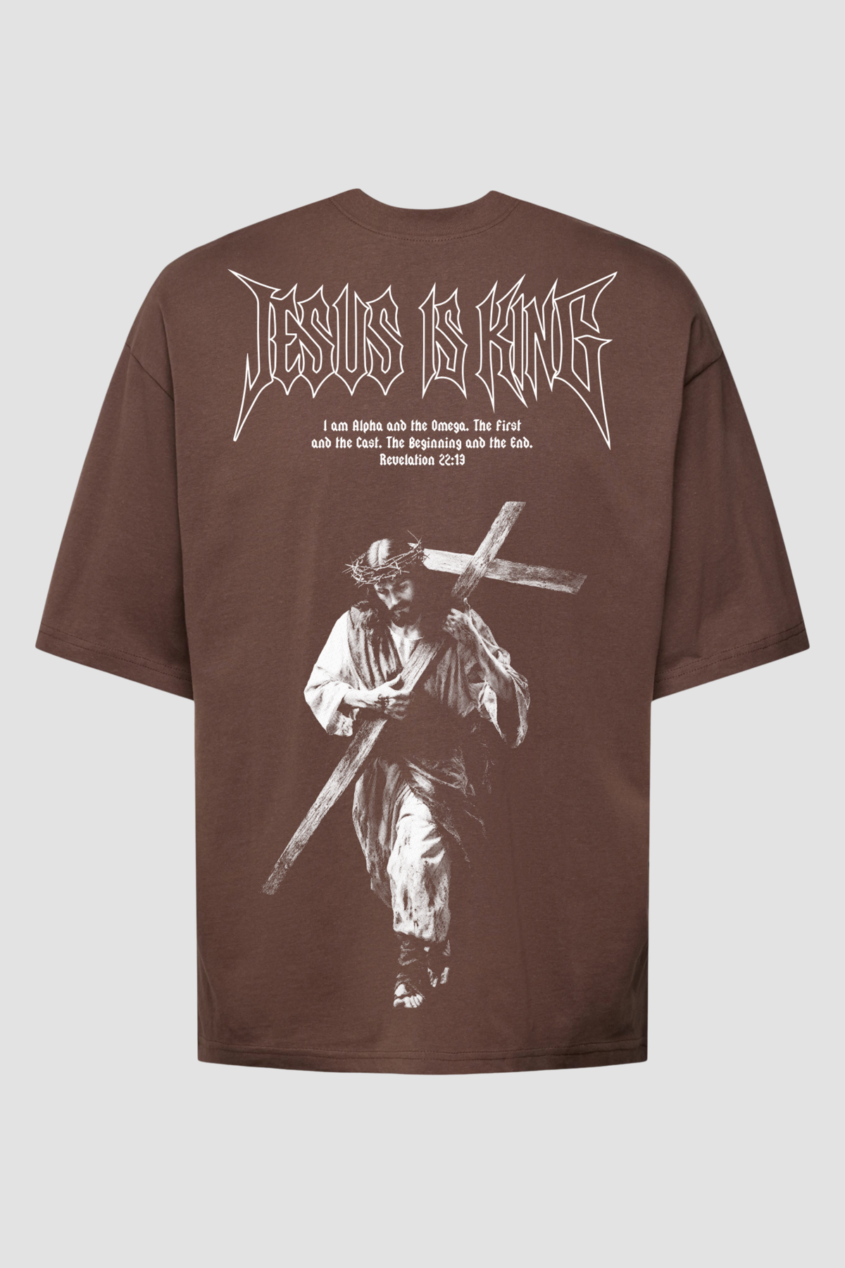 Oversized - Jesus is King Cruz
