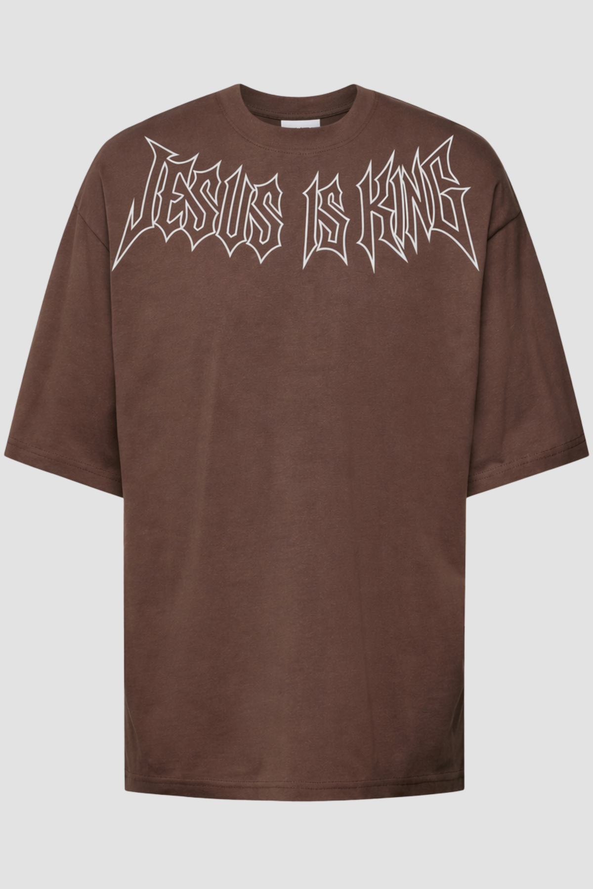 Oversized GOD HEAVY™ - Jesus is King Escrita