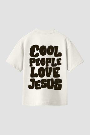 Camiseta Regular Fit GOD HEAVY™ - Cool People Love Jesus