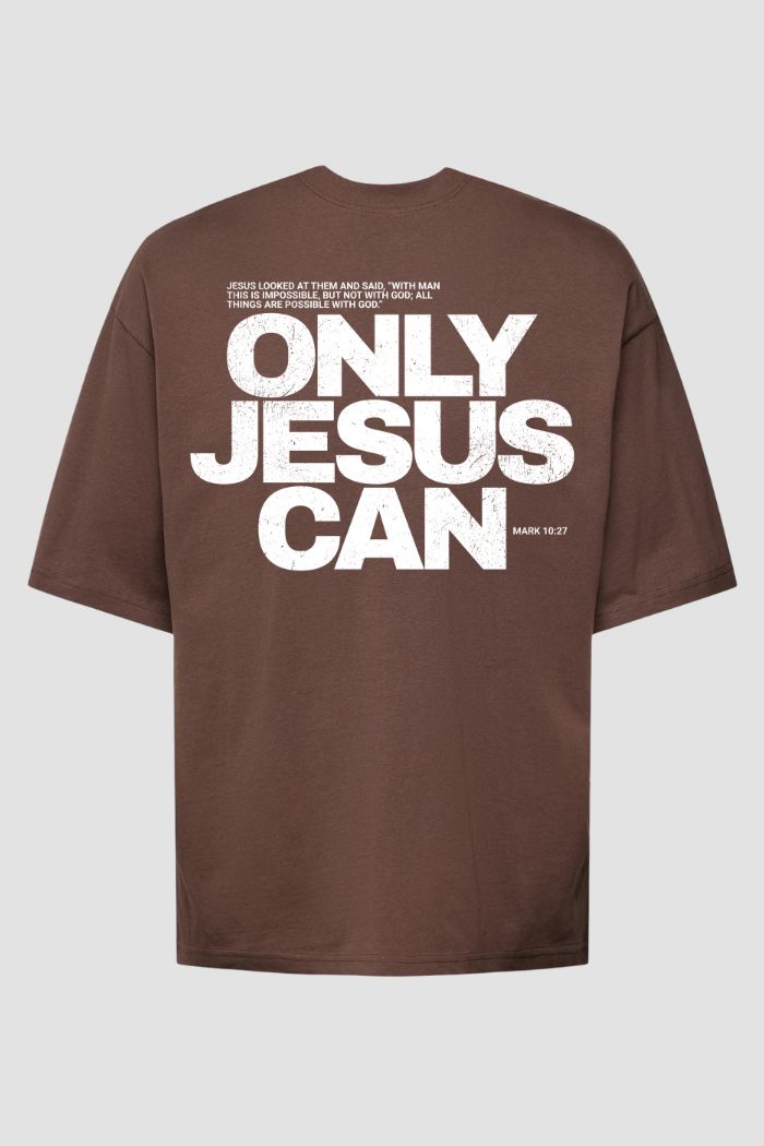 Oversized GOD HEAVY™ - Only Jesus Can