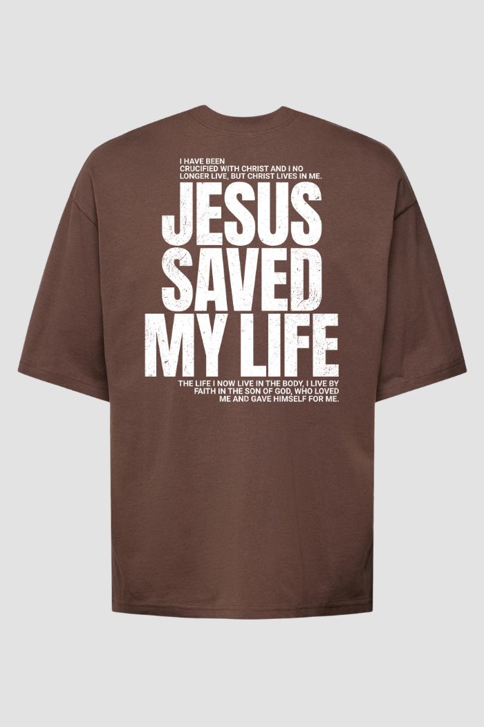 Oversized GOD HEAVY™ - Jesus Saved My Life