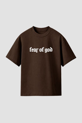 Camiseta Regular Fit GOD HEAVY™ - Fear of God