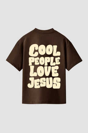 Camiseta Regular Fit GOD HEAVY™ - Cool People Love Jesus
