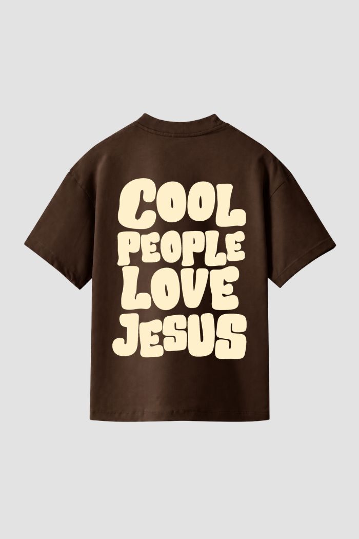Camiseta Regular Fit GOD HEAVY™ - Cool People Love Jesus